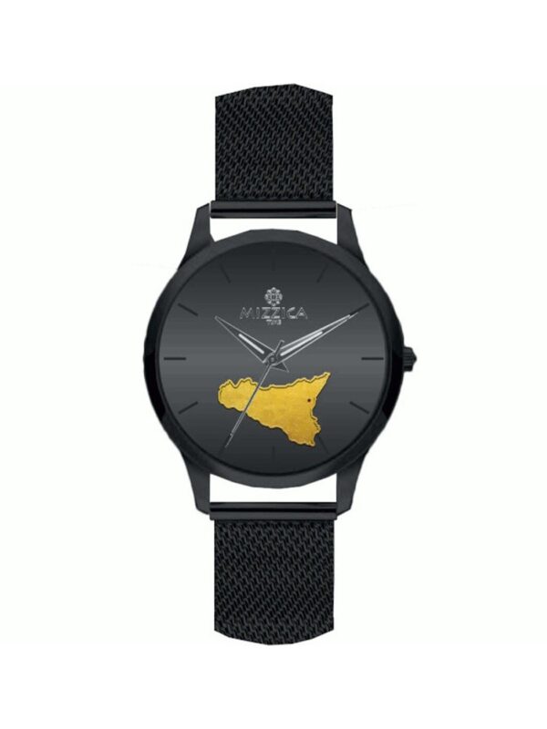 Orologio Mizzica La Sicilia Nero