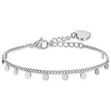 Bracciale Donna Acciaio Ciondoli Luca Barra
