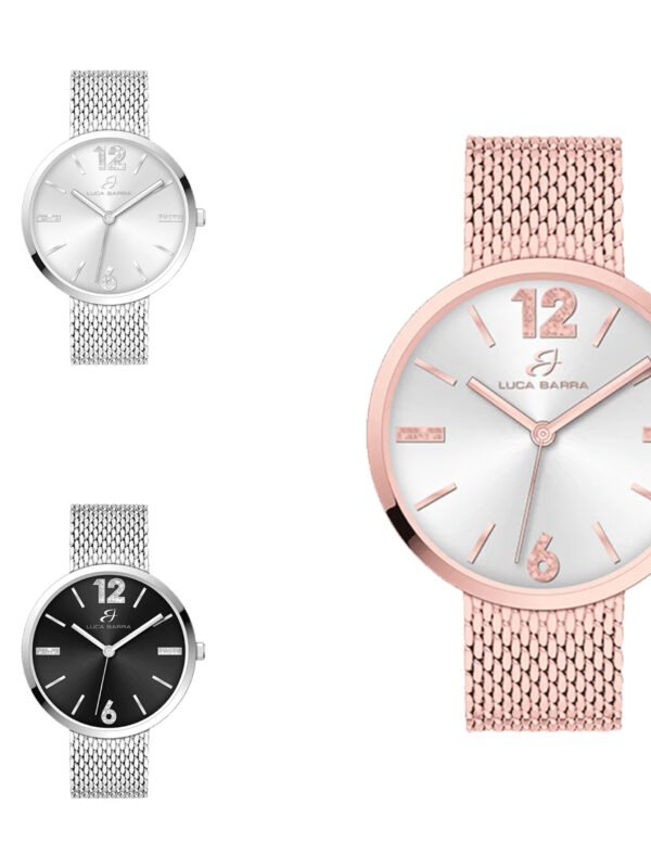 Orologio in Acciaio Donna Maglia Milano Luca Barra