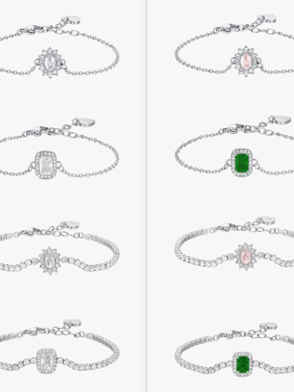 Bracciale Glamour Donna Acciaio Luca Barra