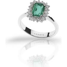 Anello Donna Smeraldo Coll Cleopatra Comete