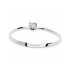Anello Solitario Donna Comete