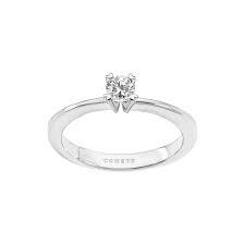 Anello Solitario Diamante Comete