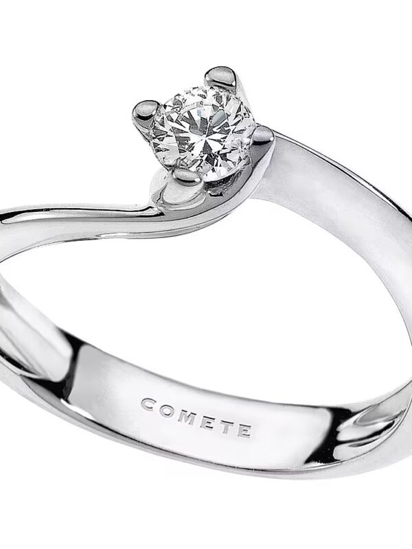 Anello Solitario Donna Comete