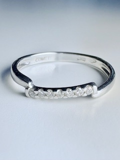 Anello Donna Oro e Brillanti Comete