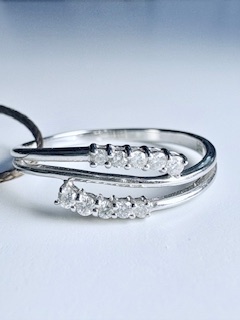 Anello Donna Oro e Brillanti Comete