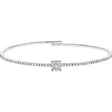 Bracciale Rigido Tennis Donna Brillanti Comete