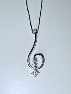 Collana Donna Brillanti Comete