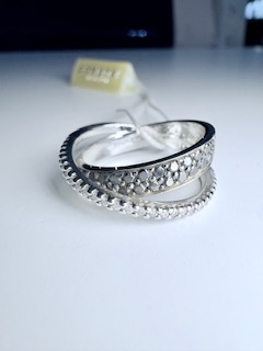 Anello Donna Diamanti Black Comete