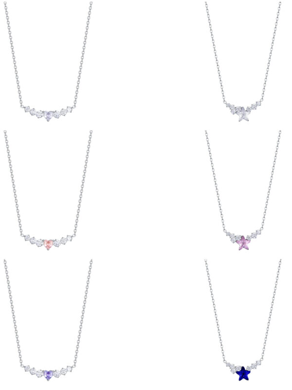 Collana Simboli e Cristalli Donna Luca Barra