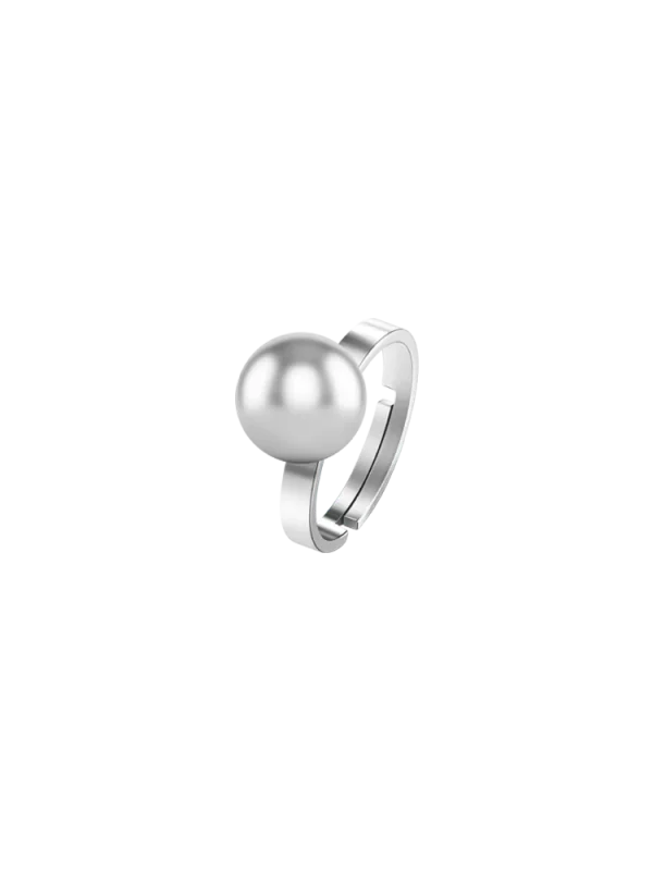 Anello Sfera Acciaio Donna Luca Bara
