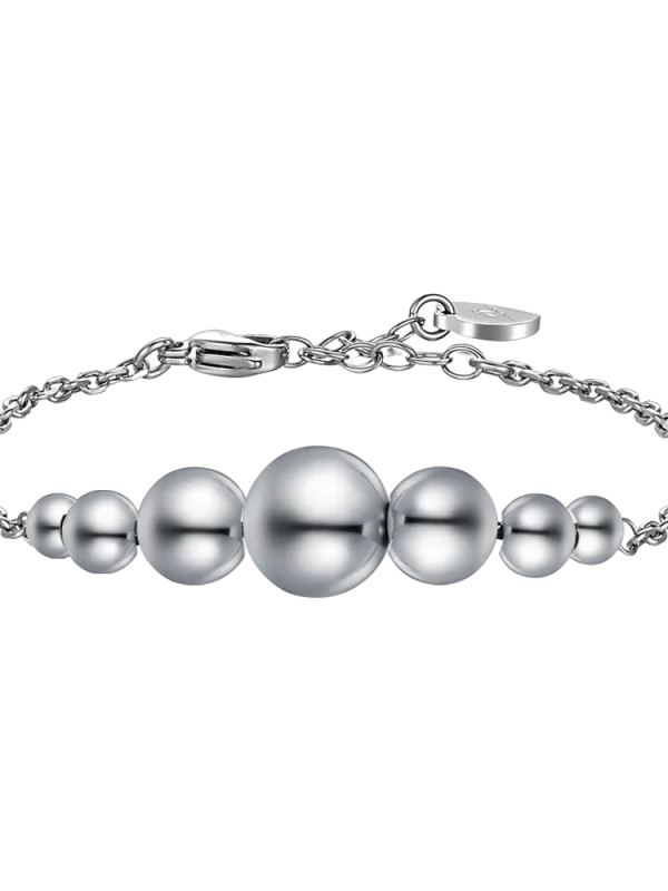 Bracciale Sfere Donna Acciaio Luca Barra